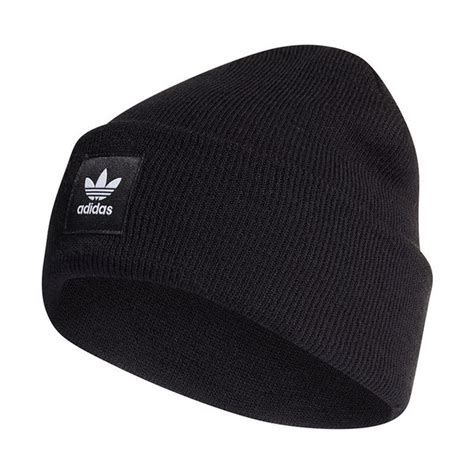 gorro adidas originals cuff knit preto